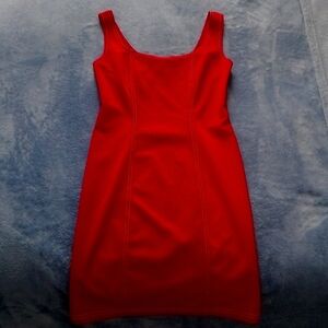 Forever 21 Red Body on Dress, Size S